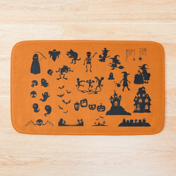 Item preview, Happy Halloween - Funny Happy Halloween - Welcome Doormat - Halloween Decor - Porch Decor - Fall Decor - Halloween Decorations designed and sold by mangata luna.