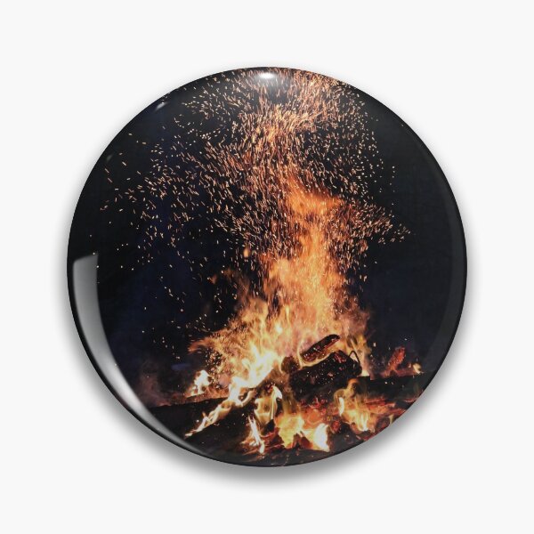 Item preview, Fotografía nocturna de Wild Camp Fire designed and sold by Toonsie.