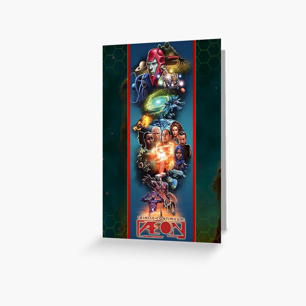 Item preview, Trinity Continuum: Æon Cover Art designed and sold by Onyx Path Publishing Merch Store.