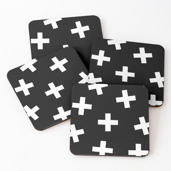 Item preview, Black & White Cross designed and sold by Wildflower Designs.