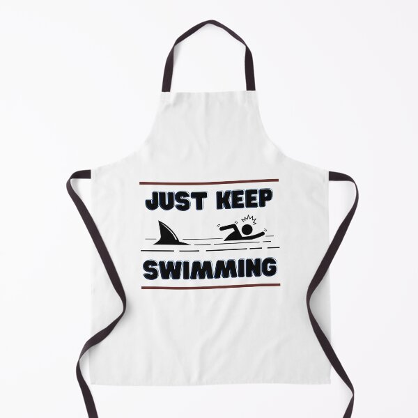 Item preview, Just Keep Swimming Shark designed and sold by Jecelynshop.