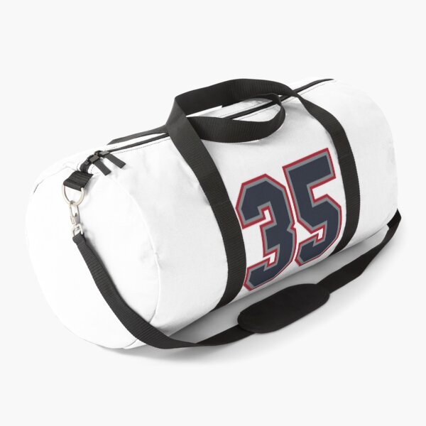 Item preview, 35 Navy Grey Red Sports Number Thirty-Five designed and sold by HelloFromAja.