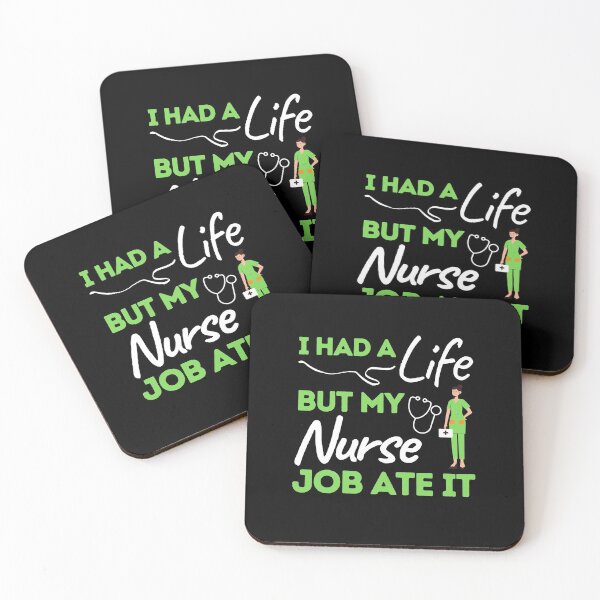 Item preview, I Had A Life But My Nurse Job Ate It designed and sold by bifkee19.