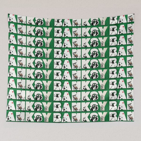 Item preview, Banksy Mash-up designed and sold by DesignsByDebQ.
