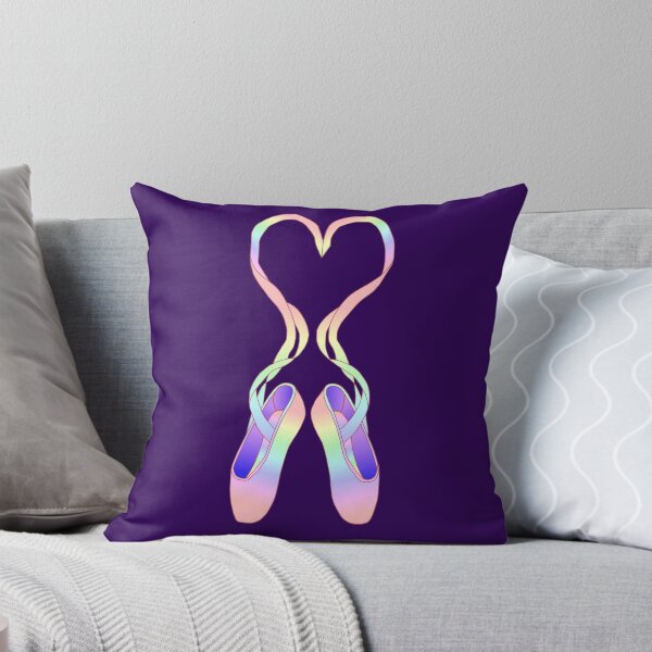 Item preview, Pastel Rainbow Heart Ballerina Shoes designed and sold by Deborah Camp.