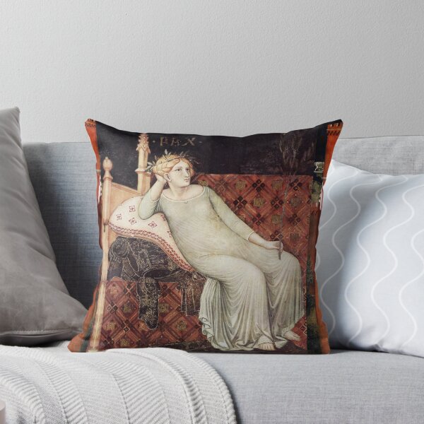 Item preview, THE PEACE from Allegory of Good Government by Ambrogio Lorenzetti designed and sold by BulganLumini.