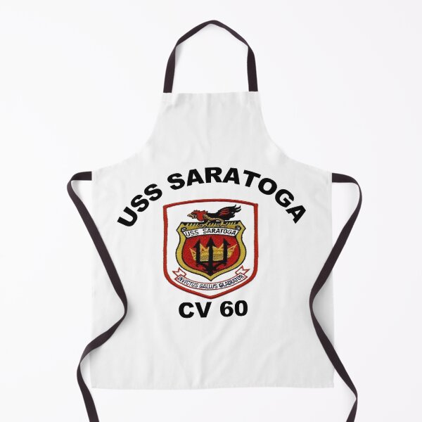 Item preview, USS Saratoga (CV/CVA/CVB-60) Crest designed and sold by Nikki SpaceStuffPlus.