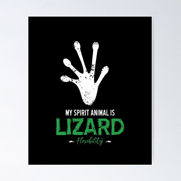 Item preview, My spirit animal is Lizard designed and sold by Spirit-Animals.