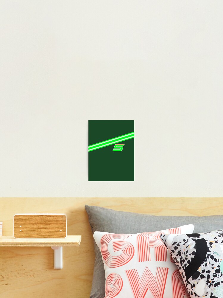 Thumbnail 2 of 3, Photographic Print, Sebastian Vettel Aston Martin / Racing Point 2 designed and sold by RoaRDesign.