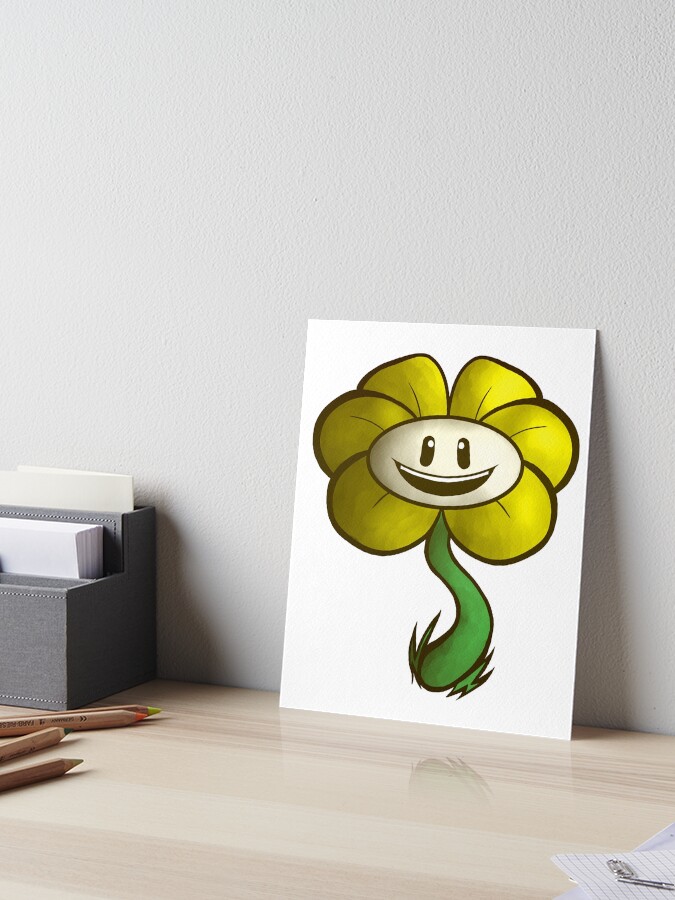 Undertale Flowey 1.1 Pin for Sale by CherryCloudsArt