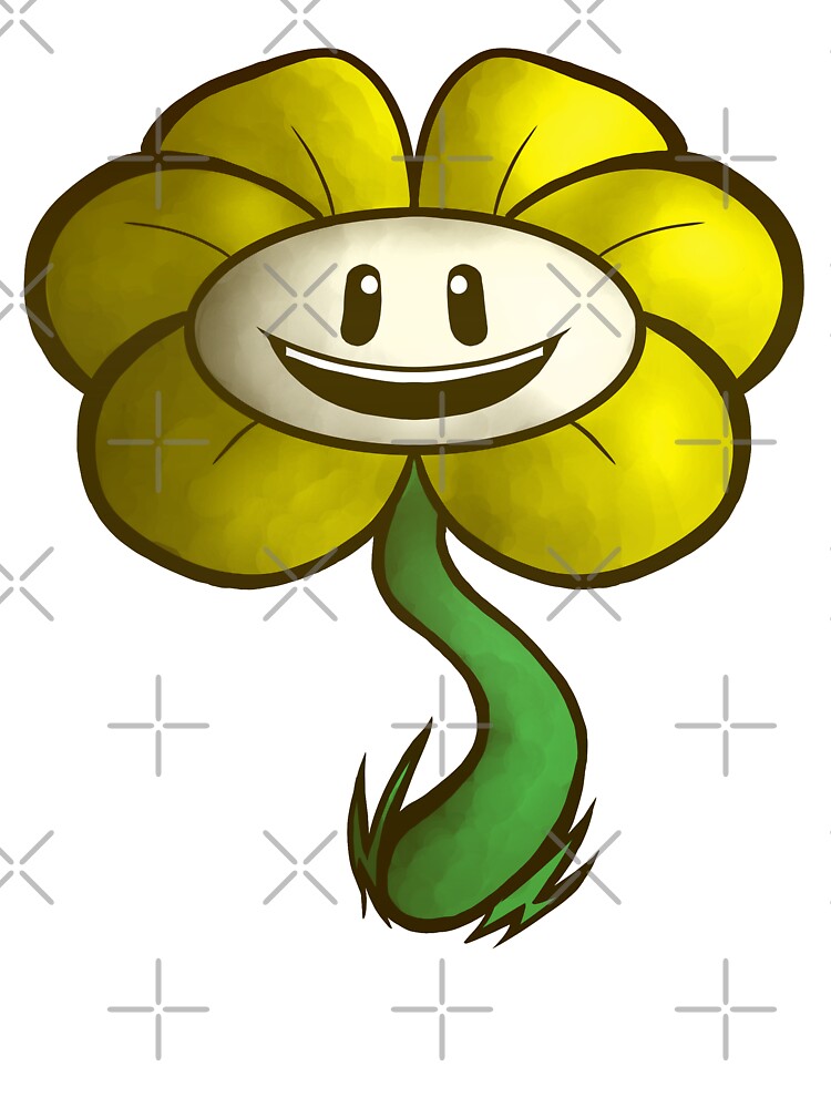 Flowey Fan Art Print for Sale by chocorobi