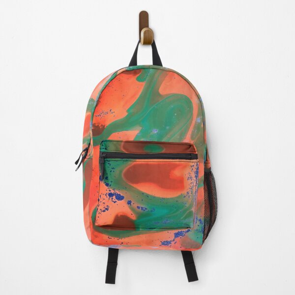 Item preview, Gradient acrylic red orange green designed and sold by amagaclothing.