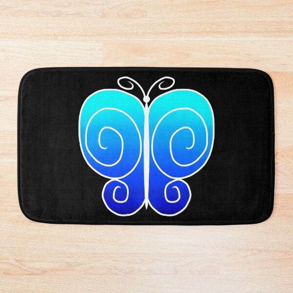 Item preview, A blue butterfly designed and sold by tusklik.