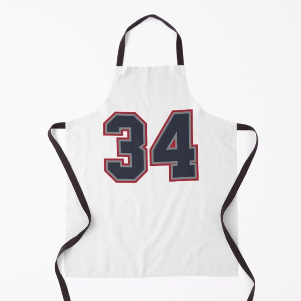 Item preview, 34 Navy Grey Red Sports Number Thirty-Four designed and sold by HelloFromAja.
