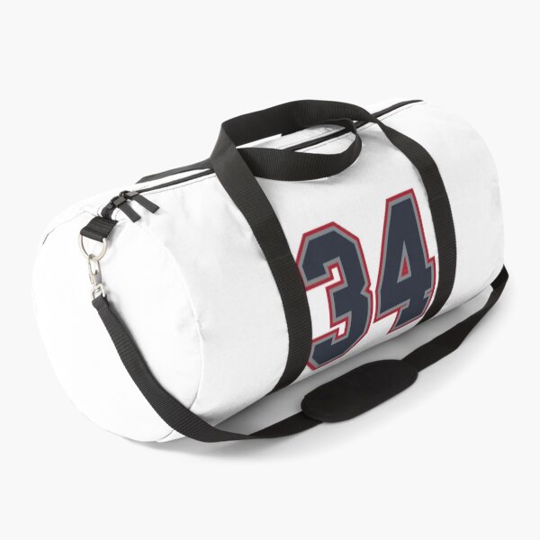 Item preview, 34 Navy Grey Red Sports Number Thirty-Four designed and sold by HelloFromAja.