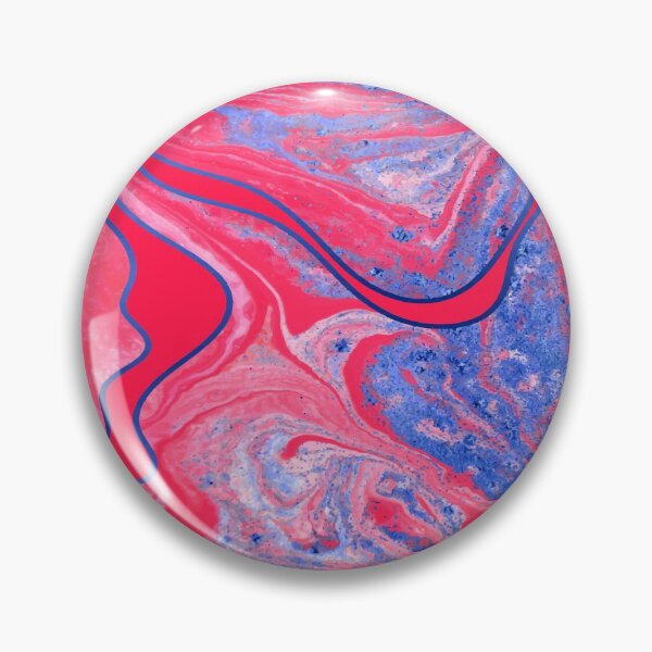 Item preview, Color flow acrylic pink crazy designed and sold by amagaclothing.