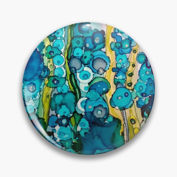 Item preview, Blue Bubble Blooms designed and sold by Marla Kurzec.