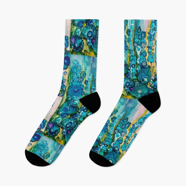 Item preview, Blue Bubble Blooms designed and sold by Marla Kurzec.