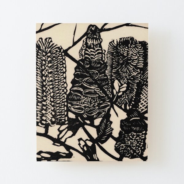“Banksia” by Margaret Preston Wood Mounted Print
