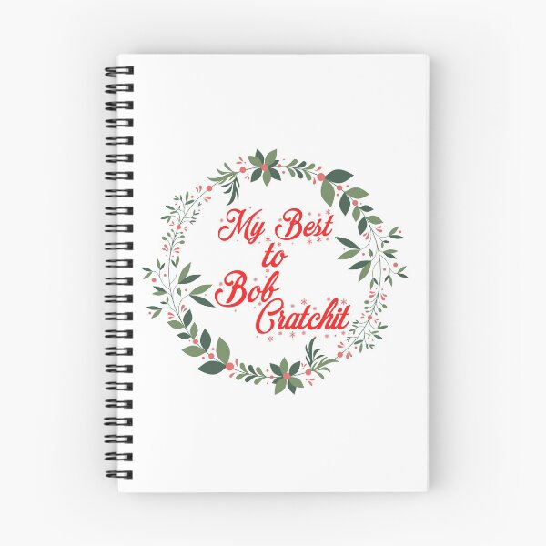 Item preview, "My Best To Bob Cratchit" Schitts Creek Christmas Quote Print designed and sold by TopTrendNow.