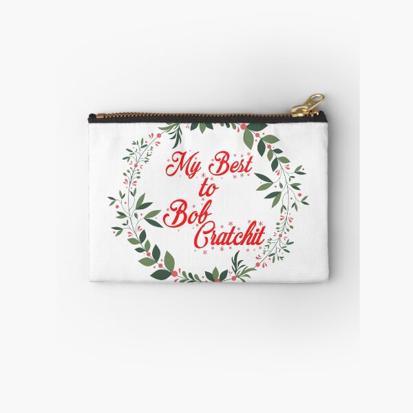 Item preview, "My Best To Bob Cratchit" Schitts Creek Christmas Quote Print designed and sold by TopTrendNow.