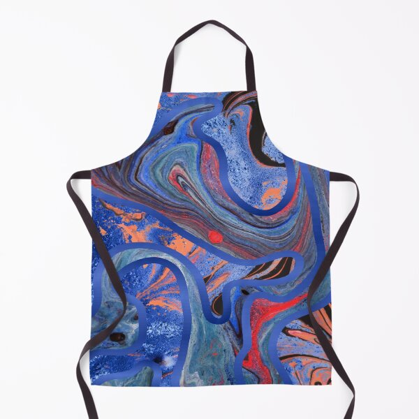 Item preview, Acry color flow deep blue designed and sold by amagaclothing.