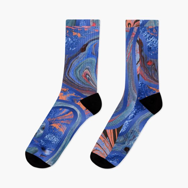 Item preview, Acry color flow deep blue designed and sold by amagaclothing.