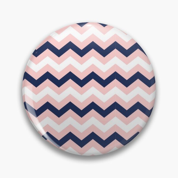Item preview, Light Pink, White and Navy Blue Chevron Zigzag Pattern designed and sold by SqueakyRicardo.