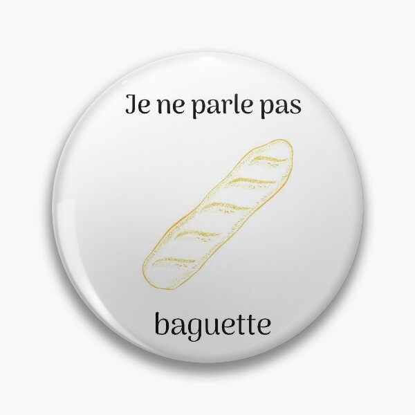 Item preview, Je ne parle pas baguette designed and sold by BartZet.