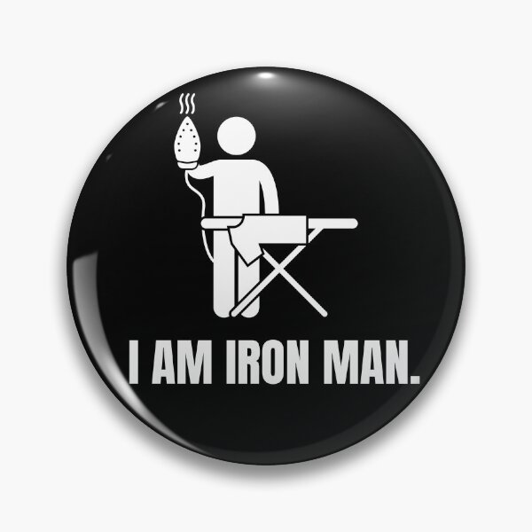 Item preview, I am Ironing Man (White) designed and sold by Oloa.