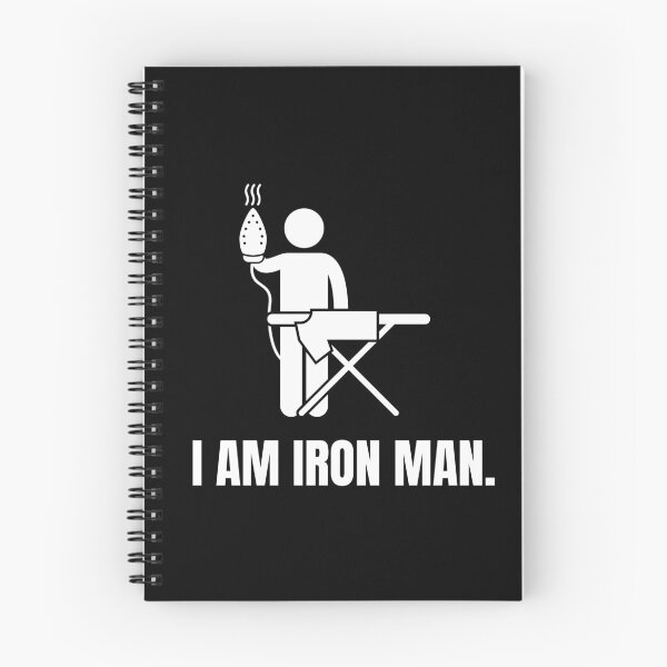 Item preview, I am Ironing Man (White) designed and sold by Oloa.