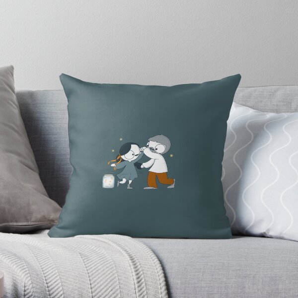 Dancing John & Catana Throw Pillow