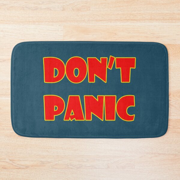 Item preview, Don't Panic designed and sold by blacksnowcomics.