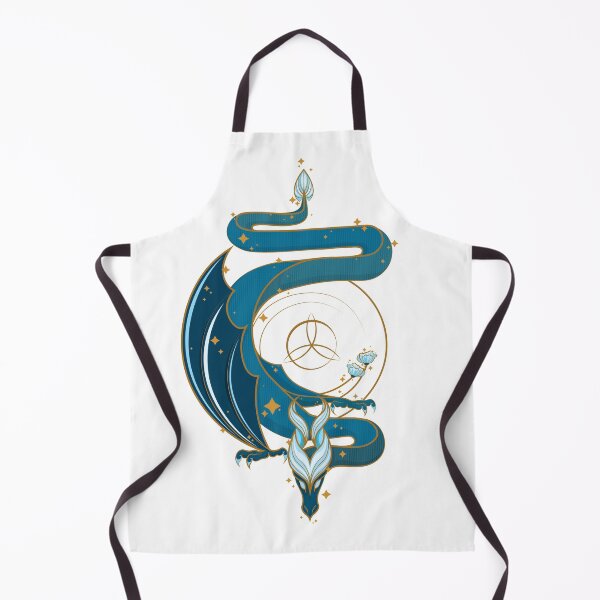 Item preview, Protection Rune Wyvern - Blue zircon designed and sold by Nichemonger.