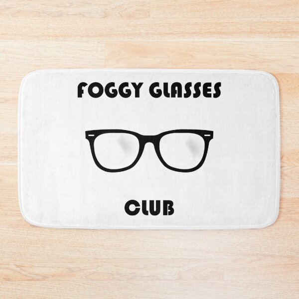 Item preview, Foggy glasses club - black on white edition designed and sold by Deegital18.