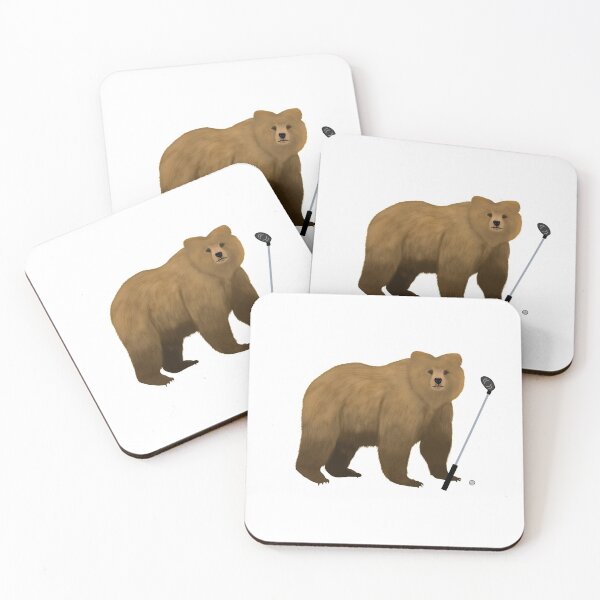 Item preview, Golf Bear designed and sold by cmd-art.