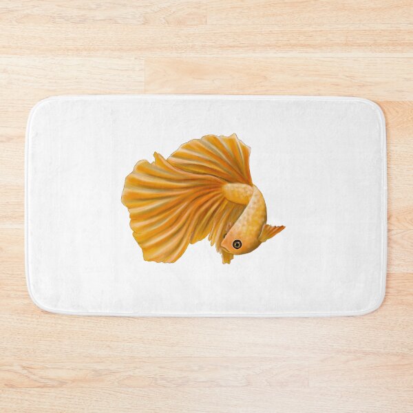 Item preview, Yellow Betta Colorful Fish designed and sold by troyanthonyart.