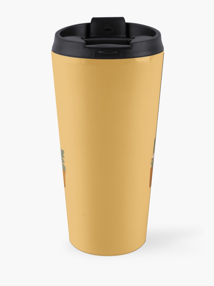 Alternate view of John & Catana With Plants! Travel Mug