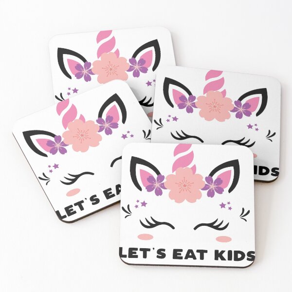 Item preview, Lets Eat Kids Unicorn Punctuation saves lives designed and sold by saadmery2020.