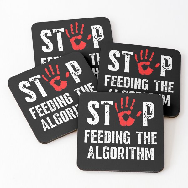 Item preview, Stop Feeding The Algorithm Anti Social Media designed and sold by IntegrityDesign.
