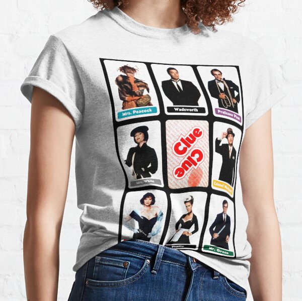 Clue (1985) - Suspect Cards Classic T-Shirt