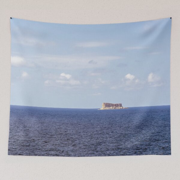 Item preview, Island in tranquil Mediterranean sea designed and sold by lena-maximova.