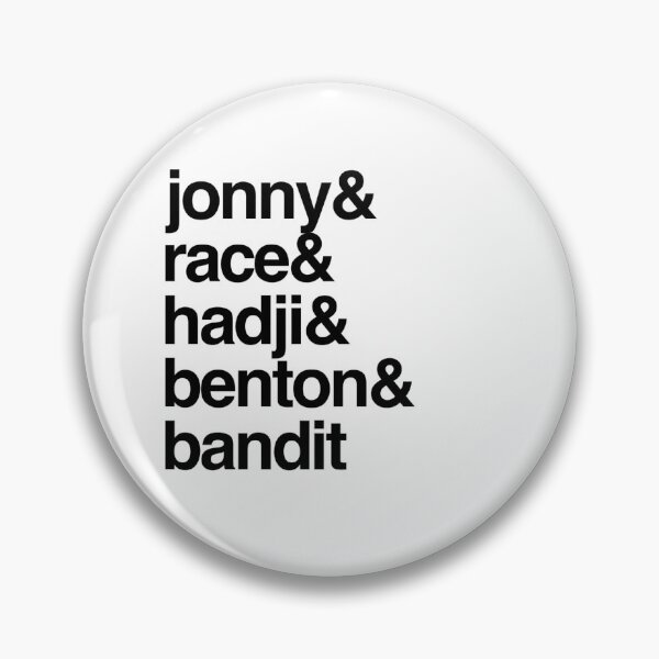 Item preview, Jonny & Race & Hadji & Benton & Bandit  designed and sold by tdjacks.