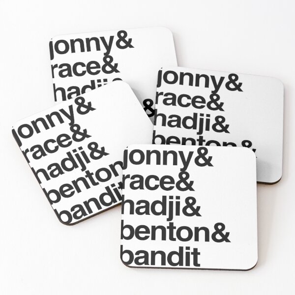 Item preview, Jonny & Race & Hadji & Benton & Bandit  designed and sold by tdjacks.