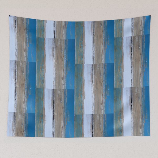 Item preview, Beach House Decor Colors 1 of 2 - wood-look IMAGE PRINT ONLY (NOT real wood) designed and sold by Beachy.