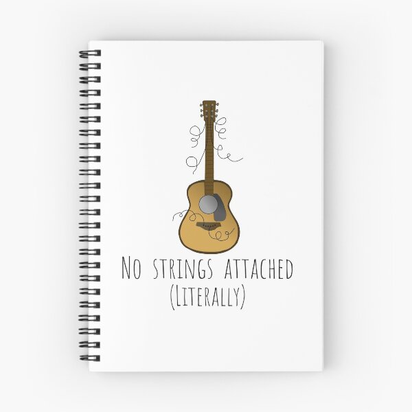 Item preview, No strings attached - guitar funny  designed and sold by The-Guitar-Bay.