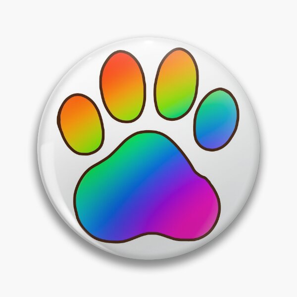 Item preview, Lion paw rainbow designed and sold by Soyscrafts.