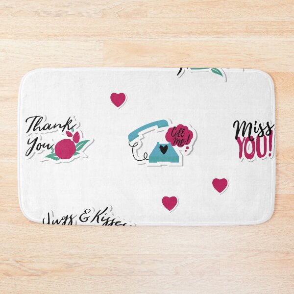 Item preview, Miss You Phone Stickers Pack designed and sold by mischellero.