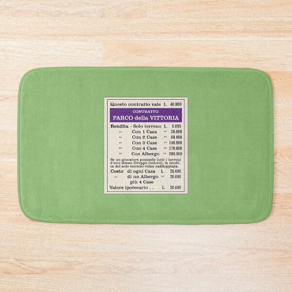 Item preview, Monopoly - Parco della Vittoria (Boardwalk) designed and sold by FrancoAbbra.