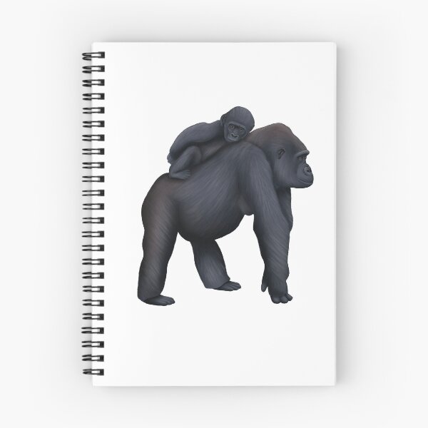 Item preview, Eastern Lowland Gorilla Mother and Child  designed and sold by troyanthonyart.